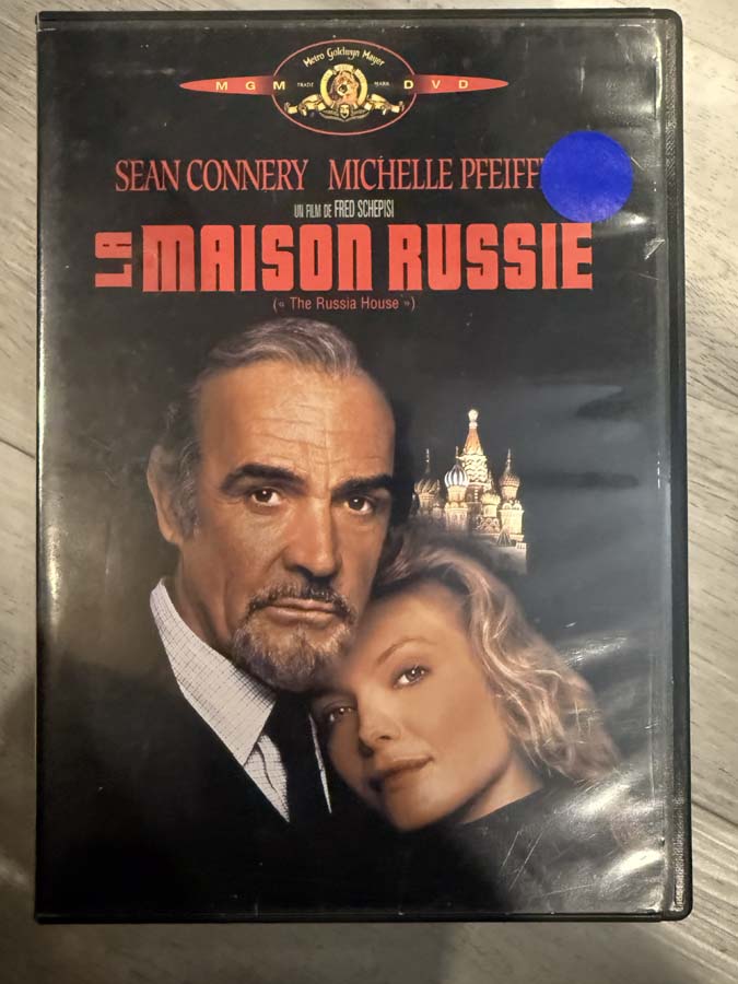 dvd – the russia house (1990)