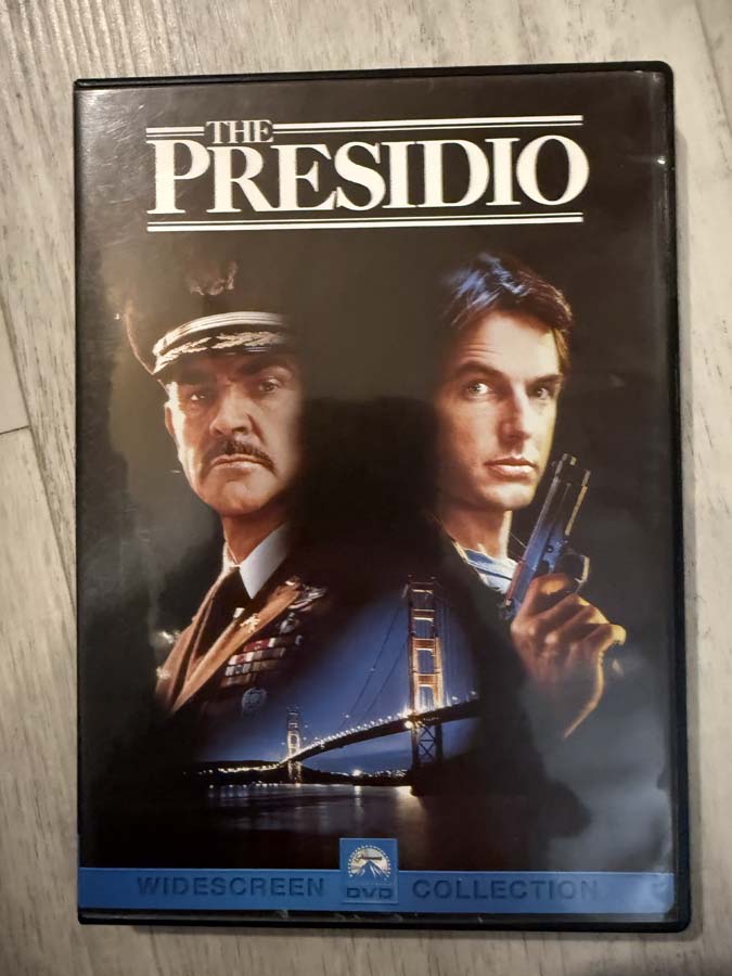 dvd – the presidio (1988)