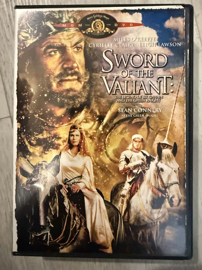 dvd – sword of the valiant (1984)