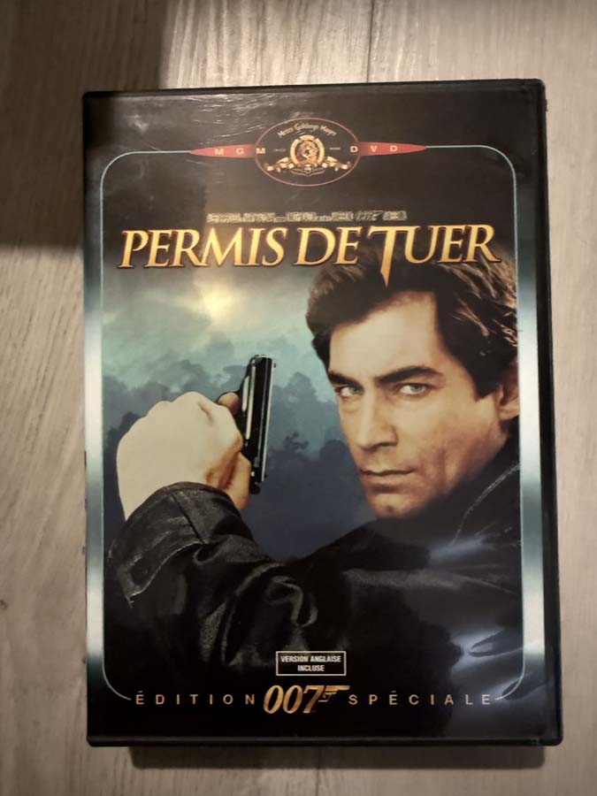 dvd – license to kill (1989)