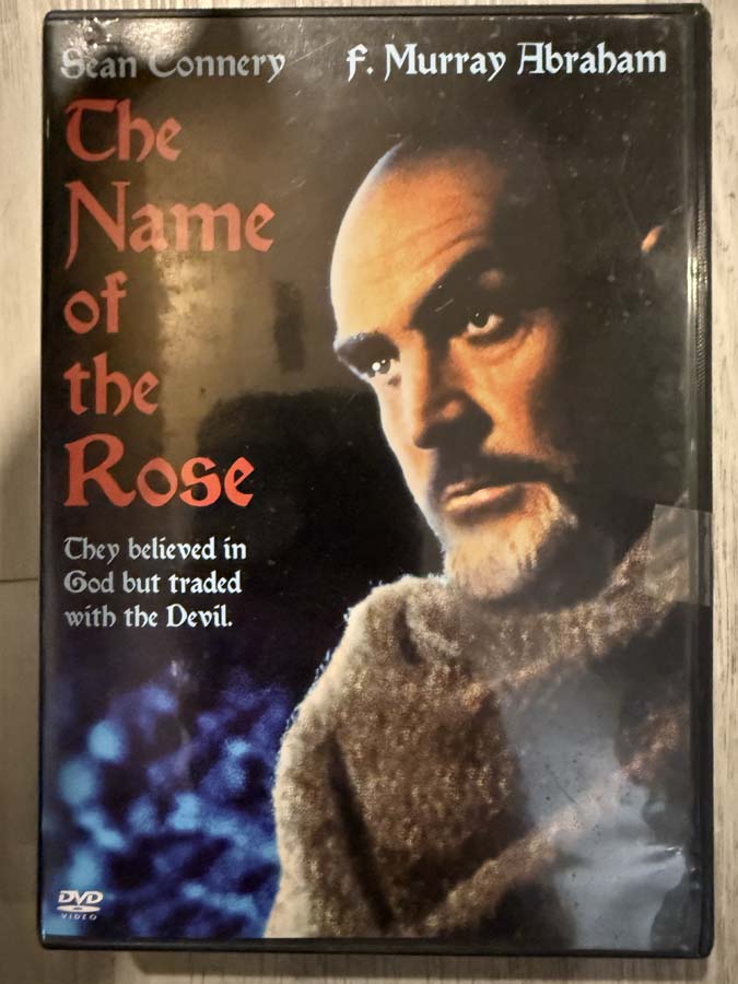 dvd – in the name of the rose (1986)
