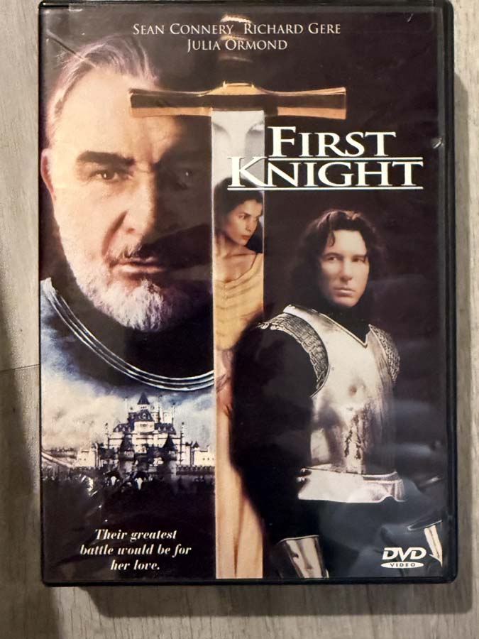 dvd – first knight (1995)