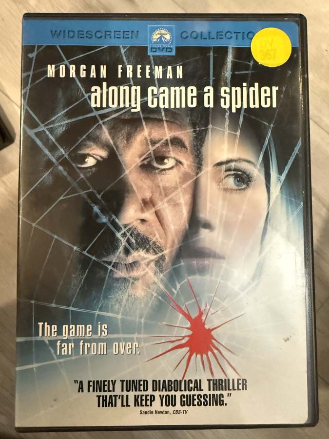 dvd – along came a spider (2001)