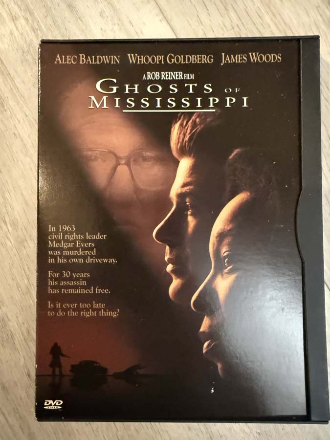 dvd –  ghosts of mississippi (1996) snapcase