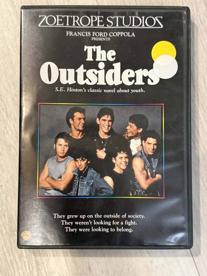 dvd – the outsiders (1983)