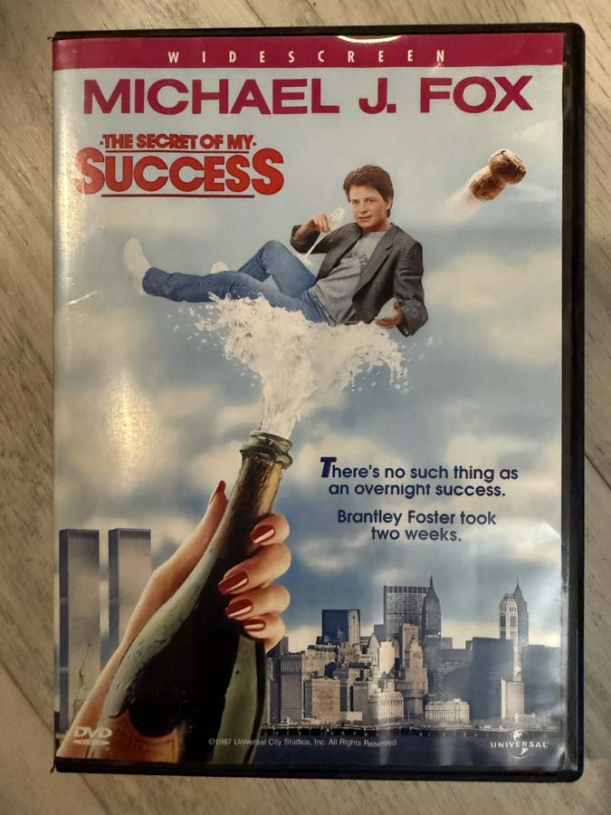 dvd – the secret of my success (1987)