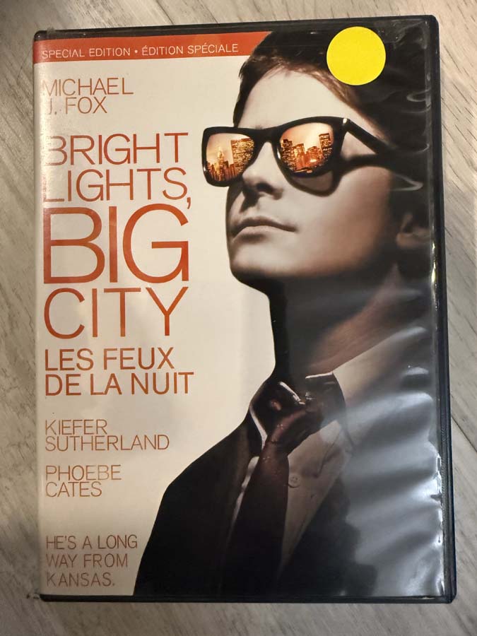 dvd – bright lights big city (1988)