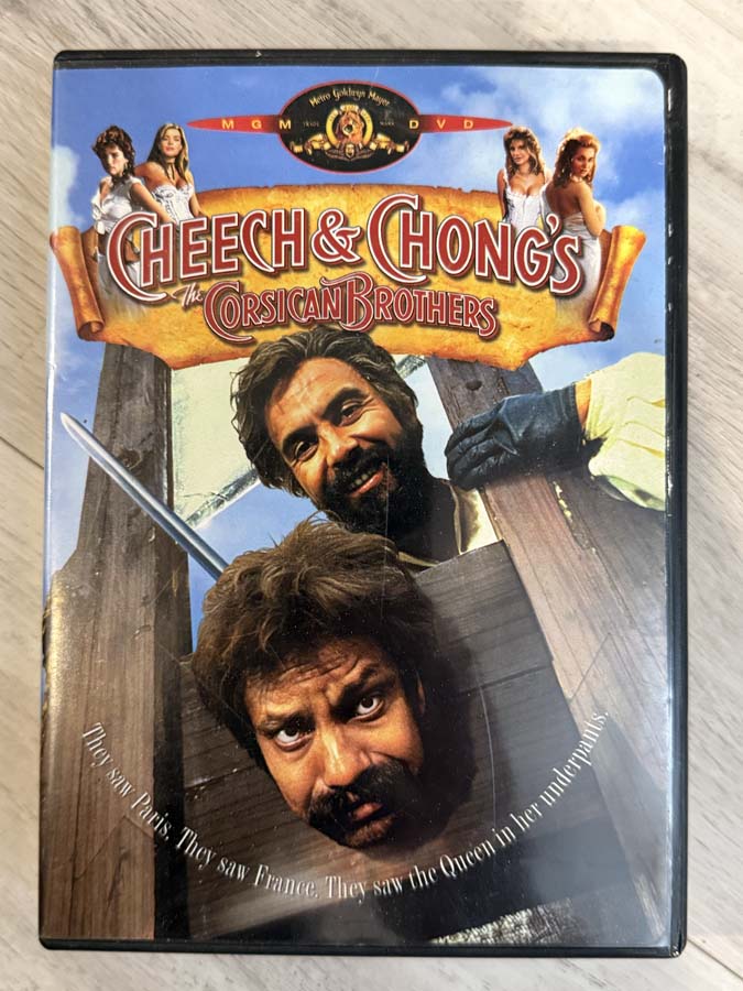 dvd – the corsican brothers (1984)