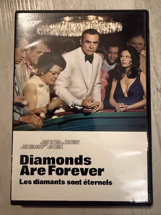 dvd – diamonds are forever (1971)