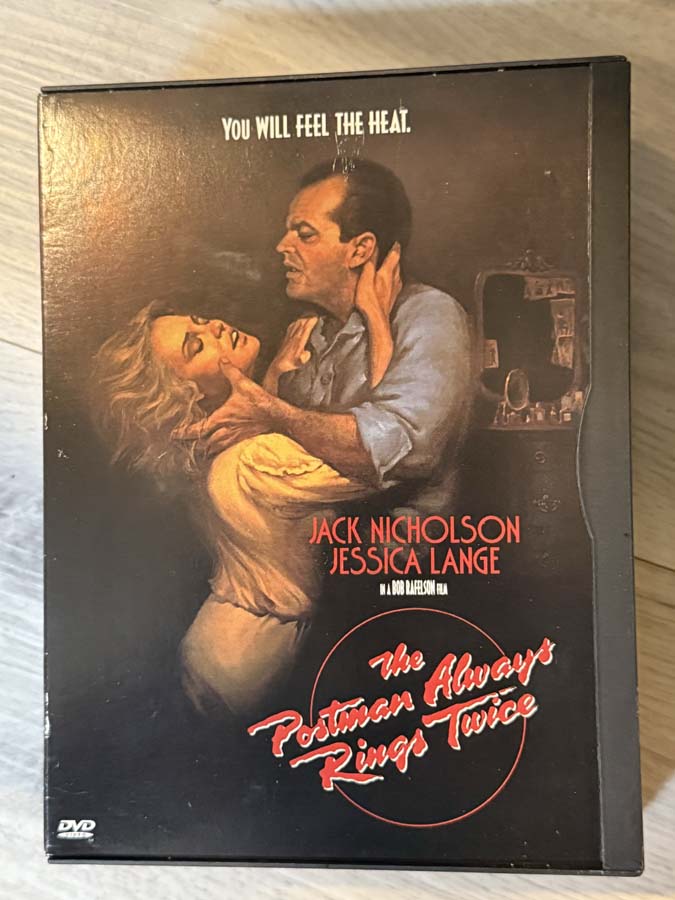 dvd – the postman always rings twice (1981) snapcase