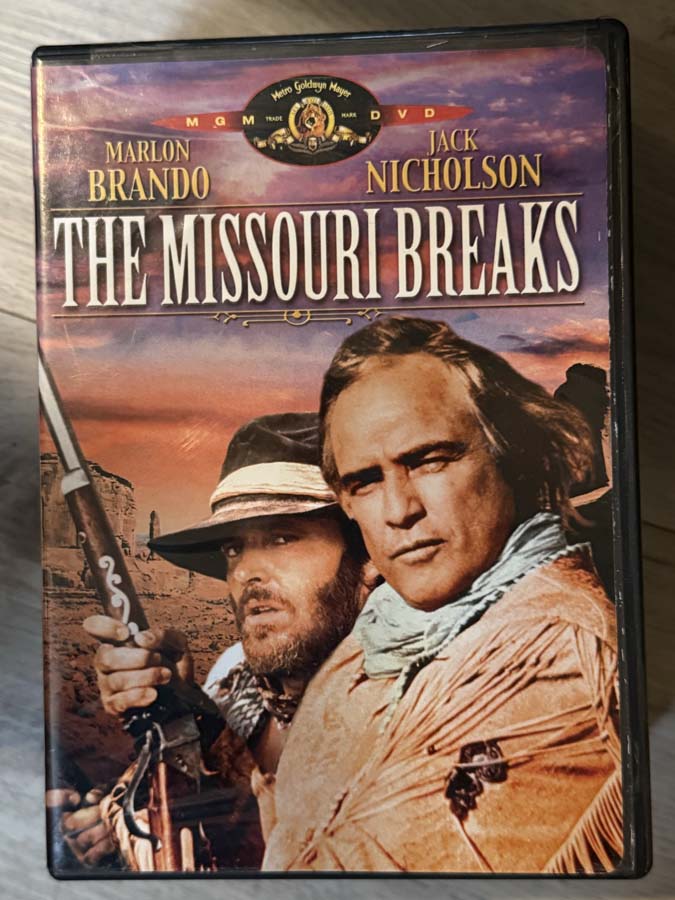 dvd – the missouri breaks (1976)