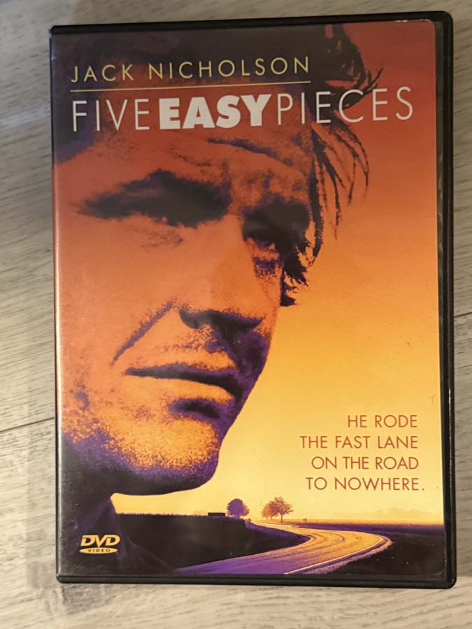 dvd – five easy pieces (1970)