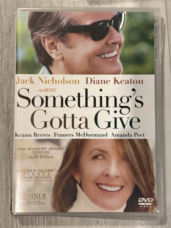 dvd – something’s gotta give (2003) slimcase
