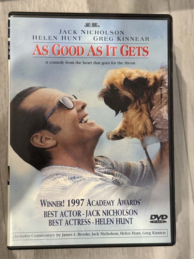 dvd – as good as it gets (1997)