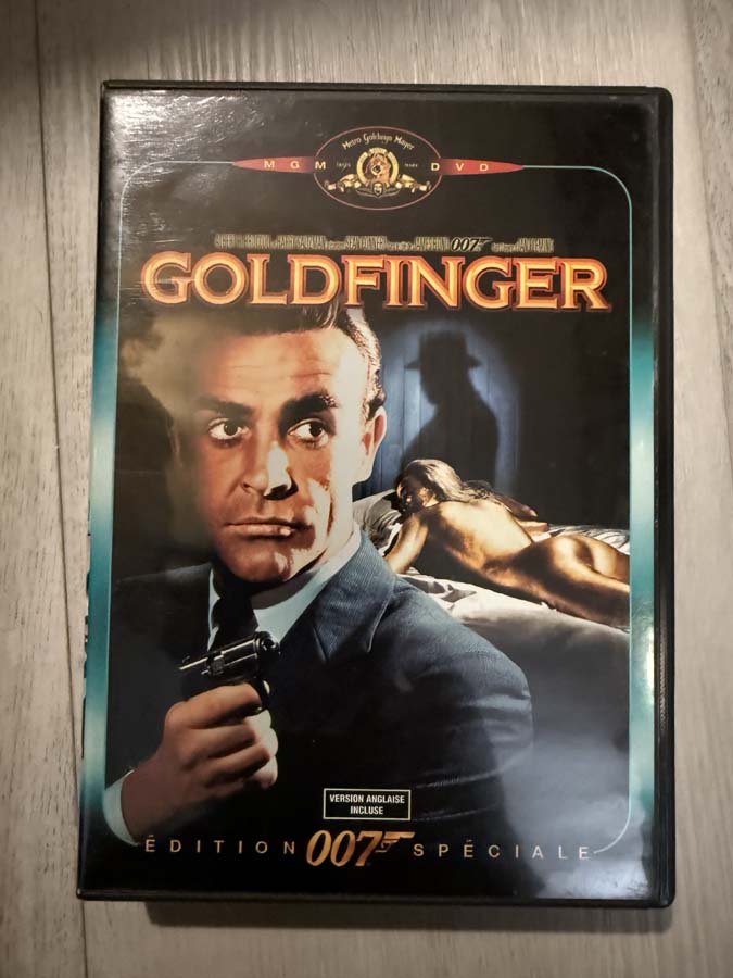 dvd – goldfinger (1964)