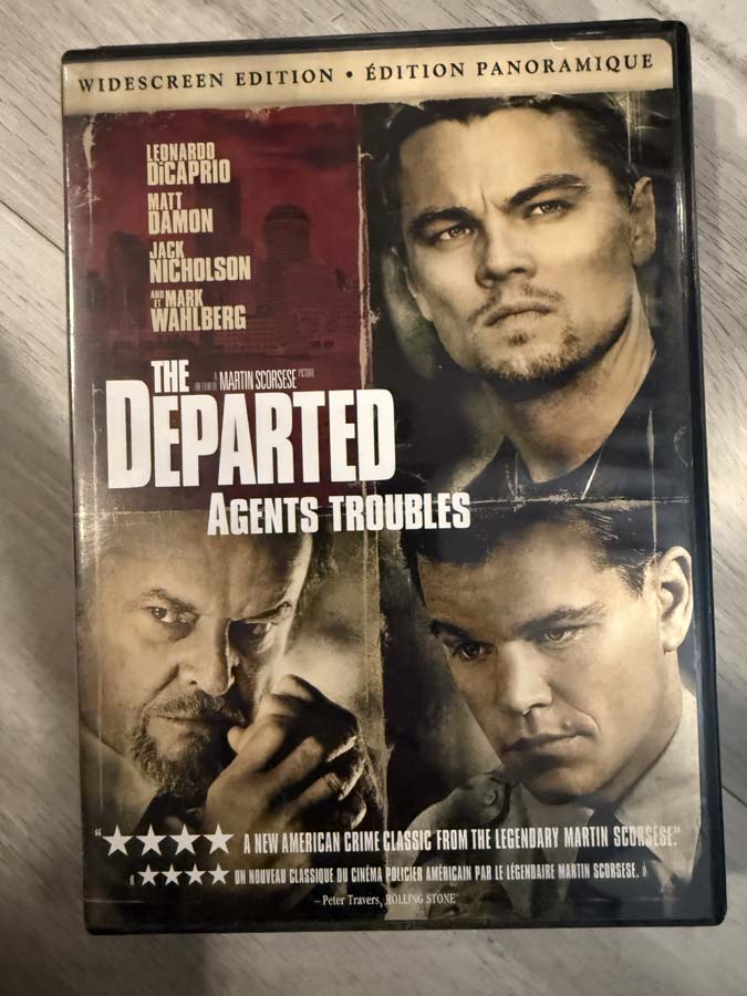 dvd – the departed (2006)