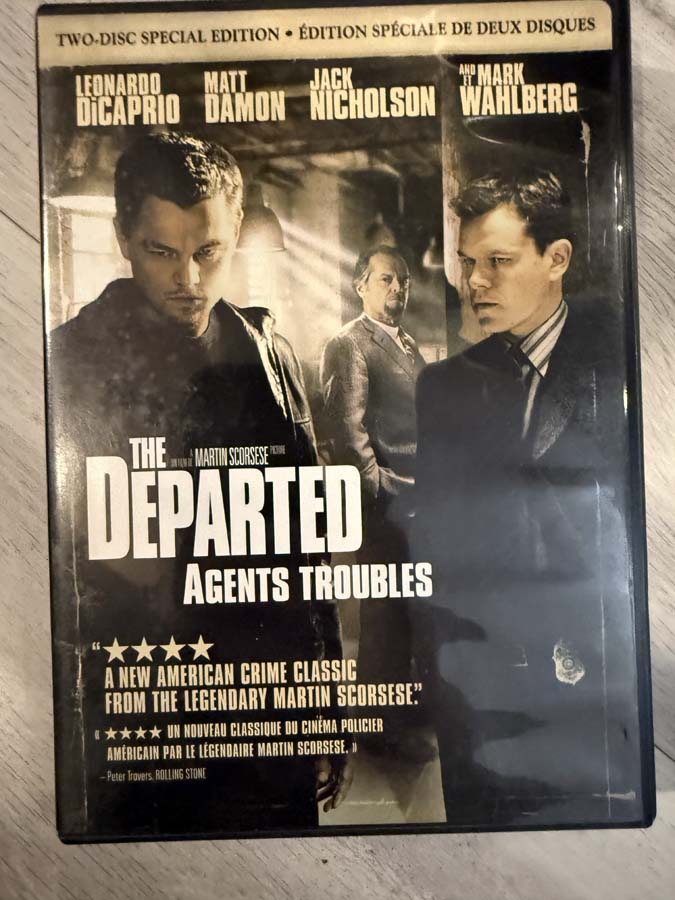dvd -the departed (2006)