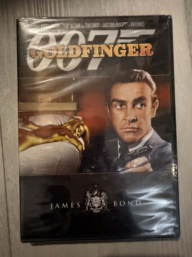 dvd – goldfinger (1964)