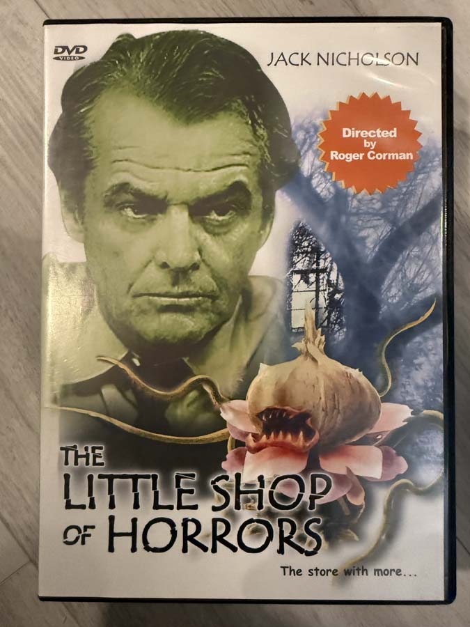 dvd – the little shop of horrors (1960)