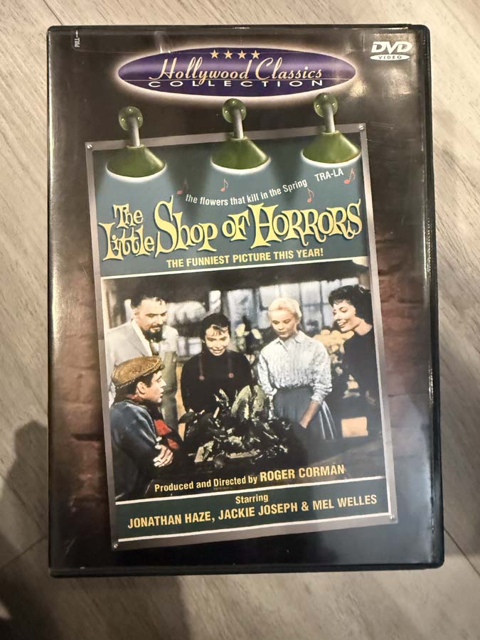 dvd – the little shop of horrors (1960)