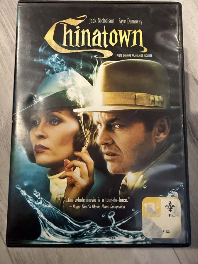 dvd – chinatown (1974)