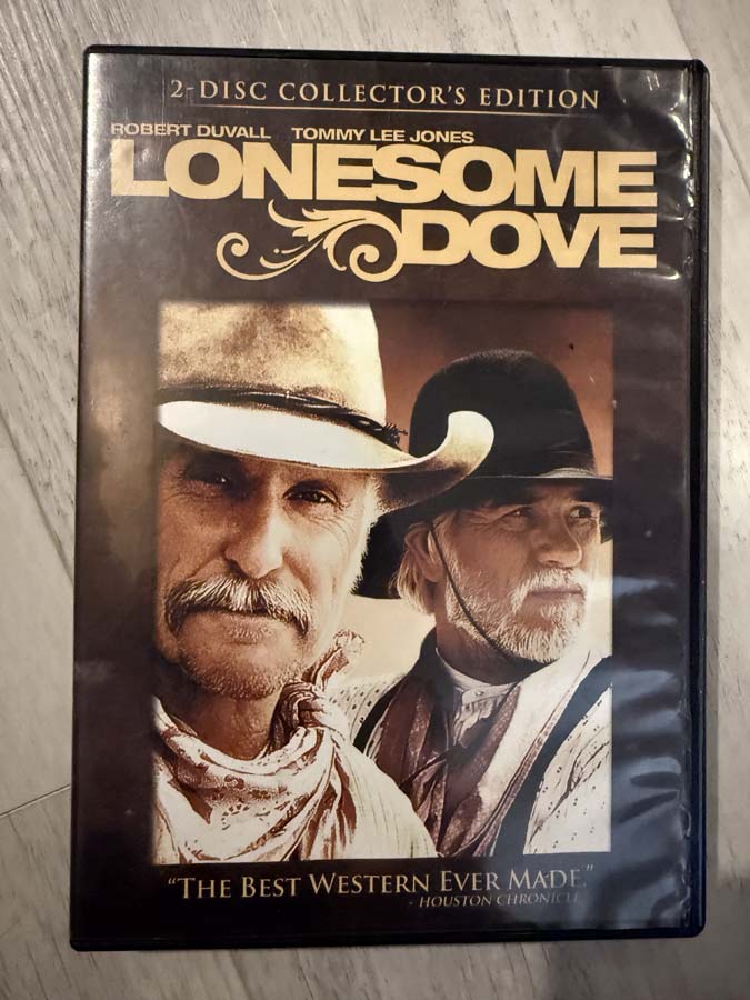 dvd – lonesome dove (1989) mini serie