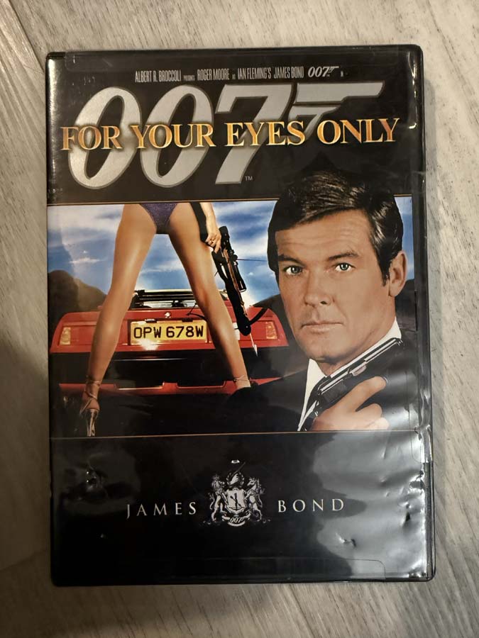 dvd – for your eyes only (1981)