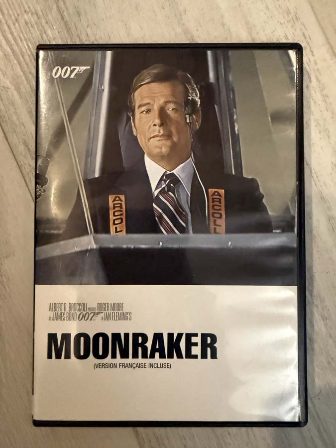 dvd – moonraker  (1979)