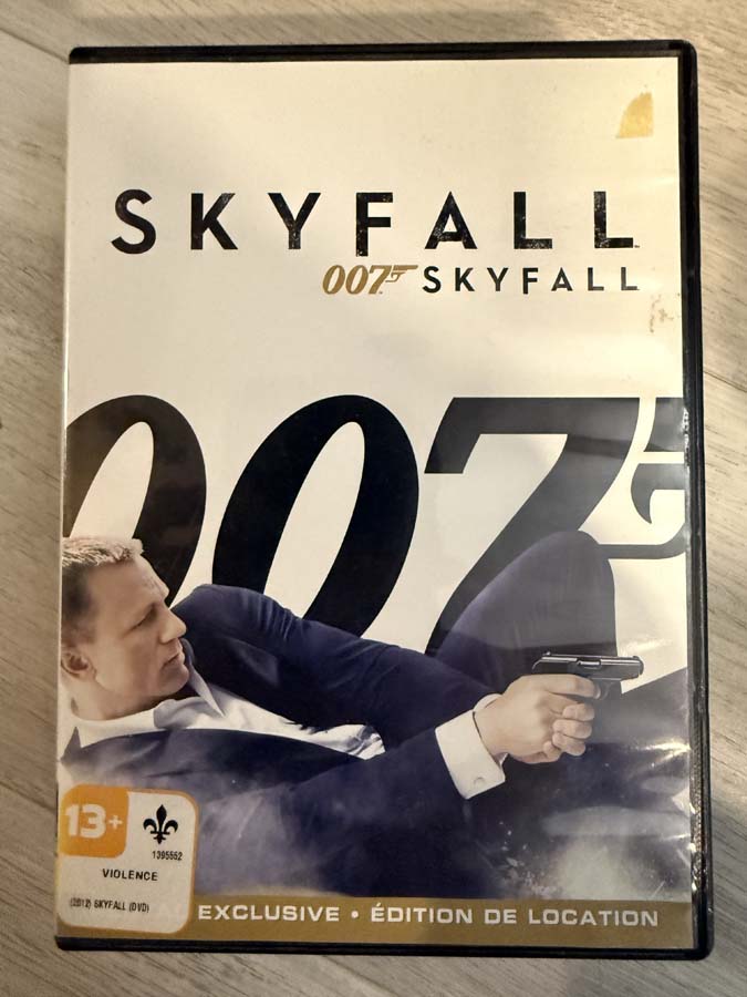 dvd – skyfall (2012)