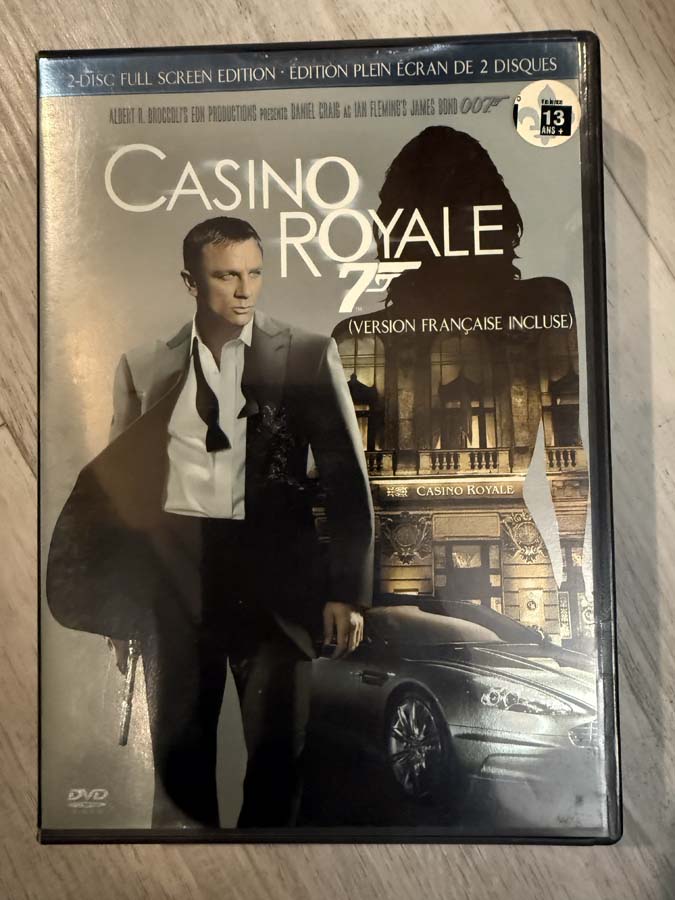 dvd – casino royale (2006)