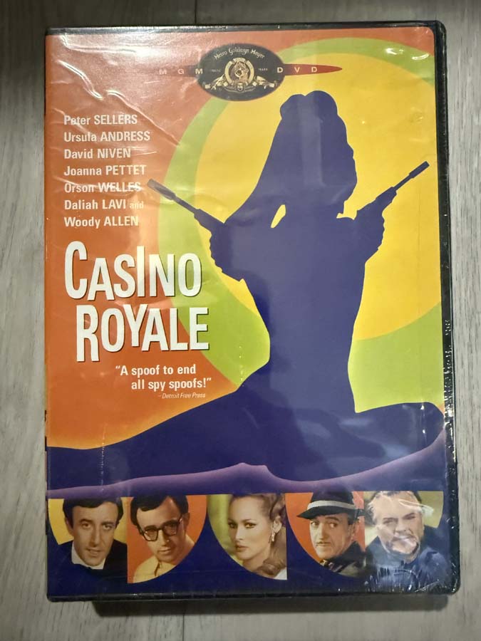 dvd – casino royale (1967) new seal