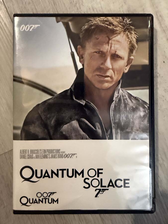 dvd – quantum of solace (2008)