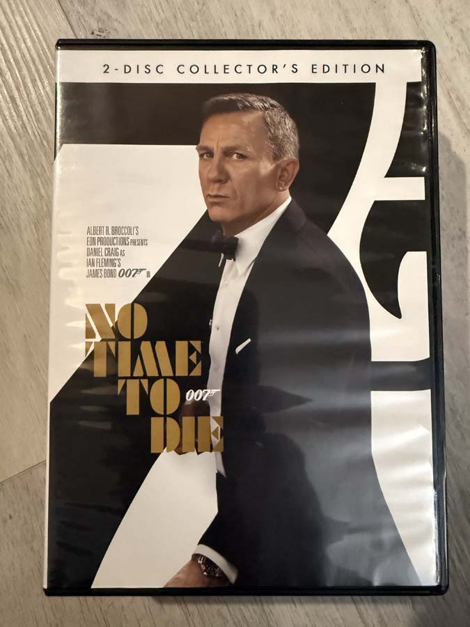 dvd – no time to die (2021)