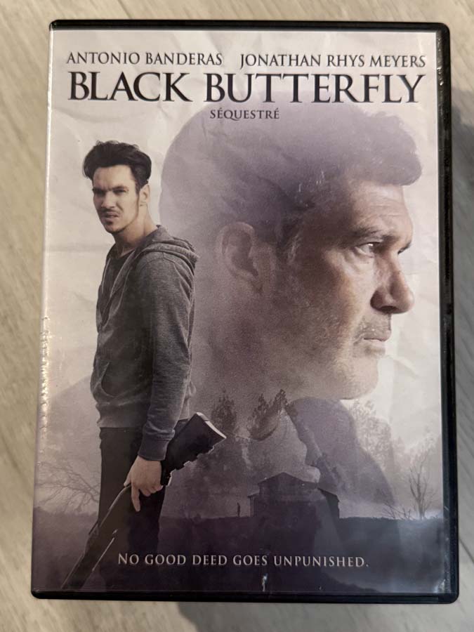 dvd – black butterfly (2017)