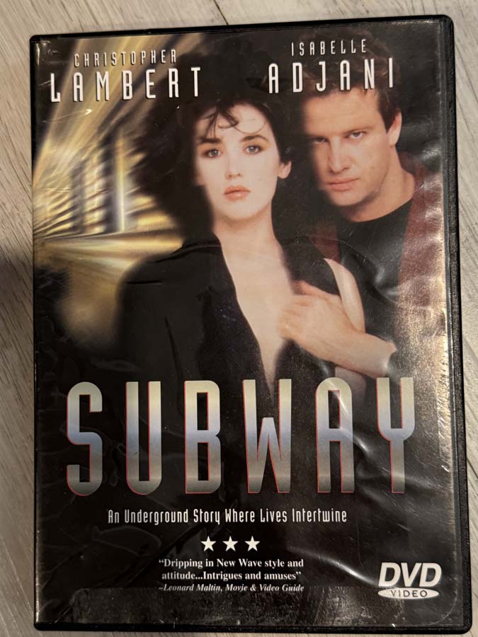 dvd – subway (1985)