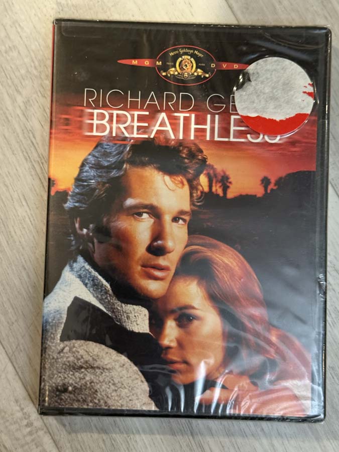 dvd – breathless (1983) new seal