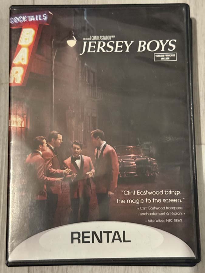 dvd – Jersey Boys (2014)