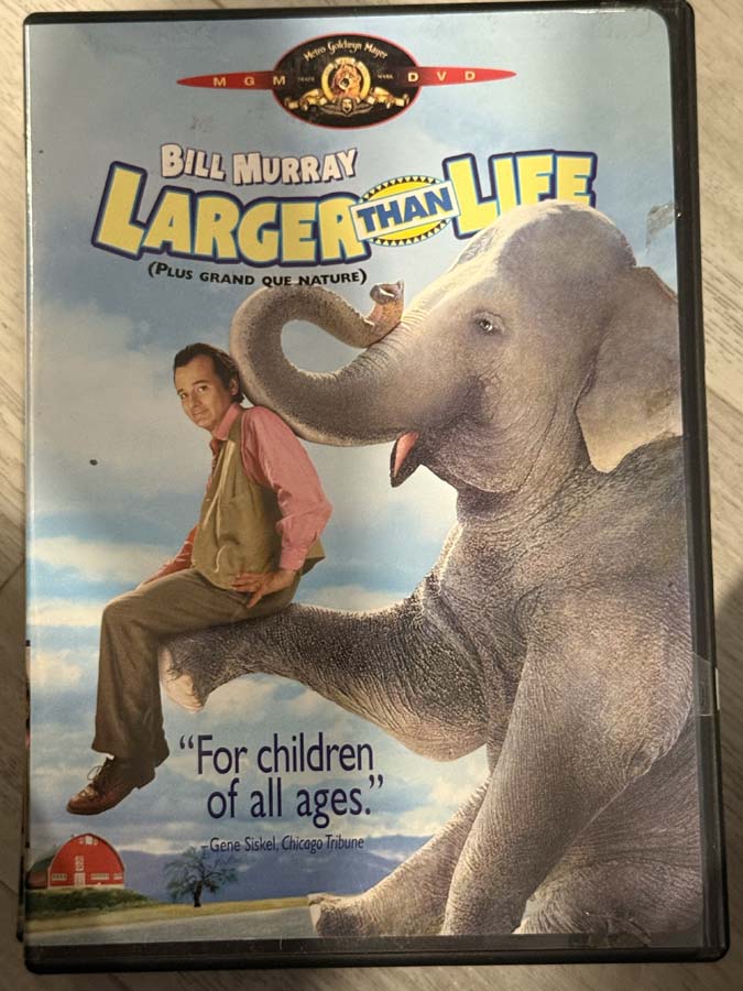 dvd – larger than life (1996)