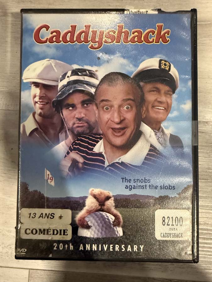 dvd – caddyshack (1980)