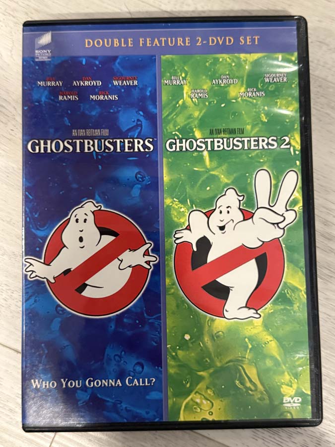 dvd – Ghostbusters 1 & 2 (double feature)