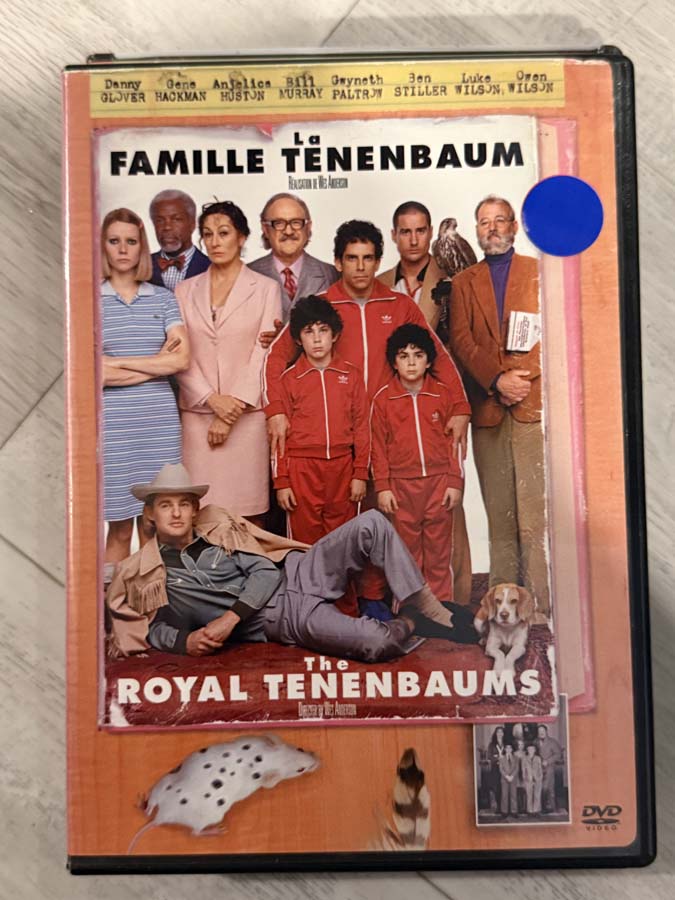 dvd – the royal tenenbaums (2001)
