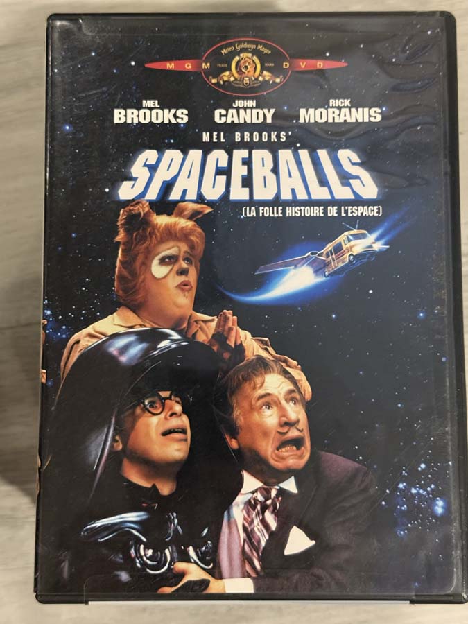 dvd – spaceballs (1987)