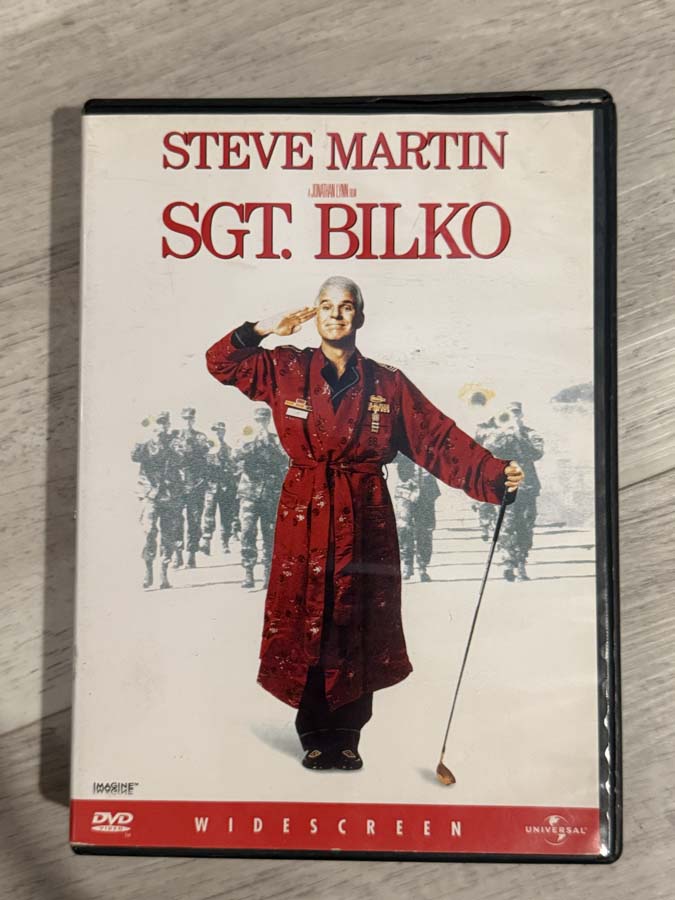 dvd – sgt. bilko (1996)