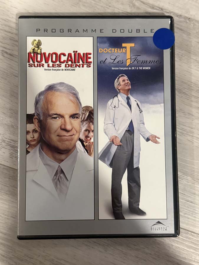 dvd – Novocaine / Dr. T and the Women