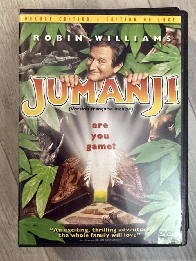 dvd – jumanji (1995) new seal