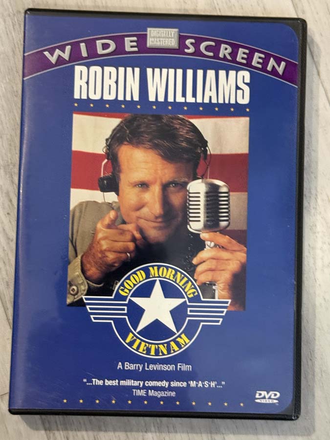 dvd – good morning vietnam (1987)