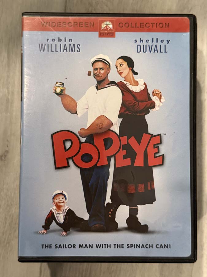 dvd – popeye (1980)