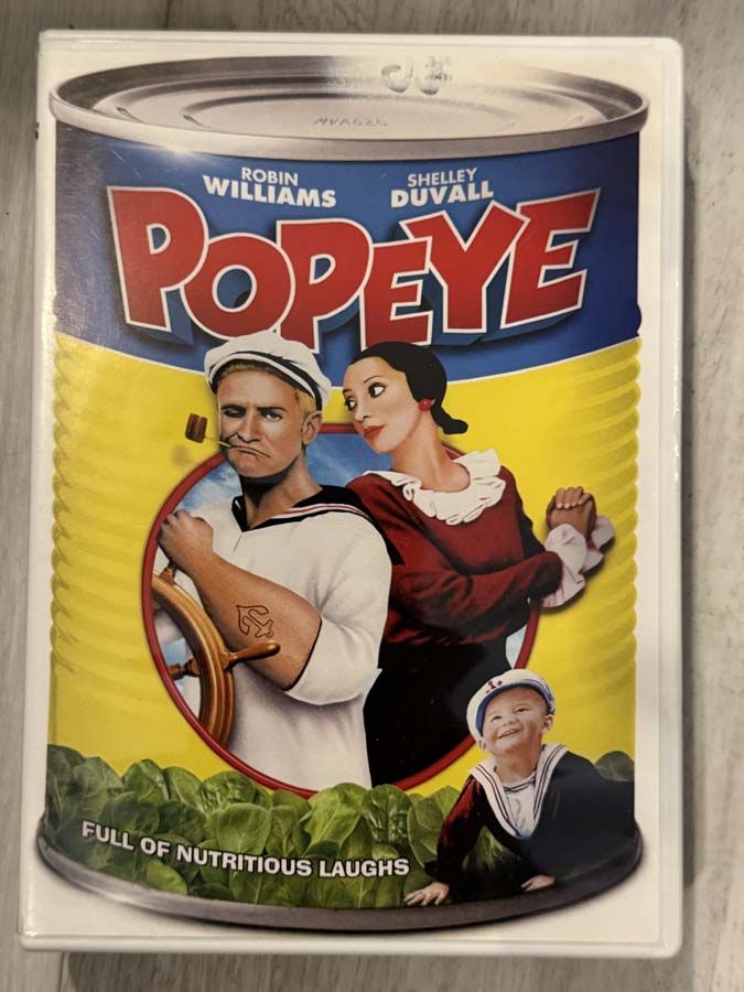 dvd – popeye (1980)