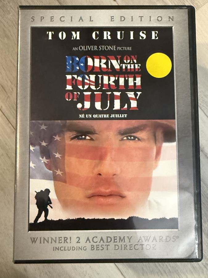 dvd – born on the fourth of july (1989)