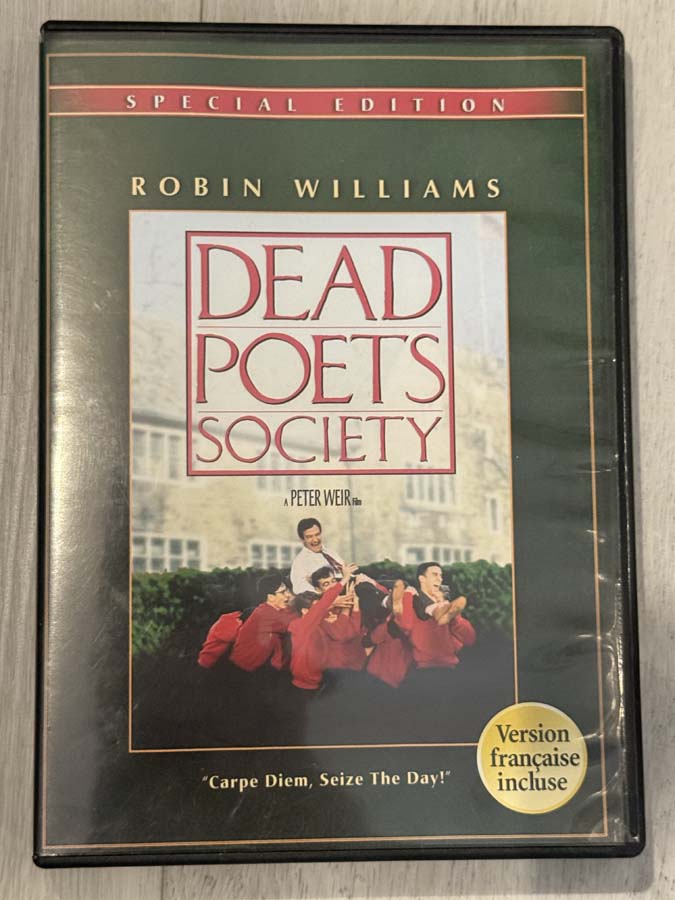 dvd – dead poets society (1989)